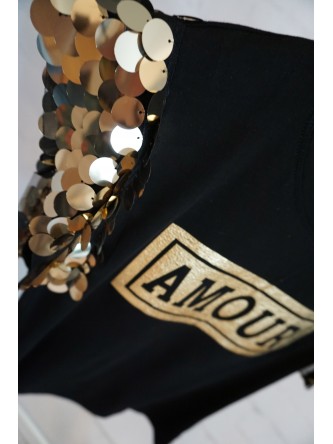 T-shirt Amour Black